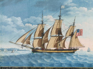 Michele Felice Cornè - The Ship John of Salem, 1803