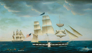 Benjamin Franklin West - Whaling in the South Atlantic