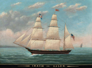 Benjamin Franklin West - Imaum of Salem, after 1850