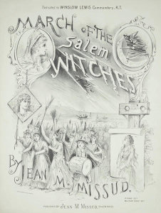 Jean M. Missud - March of the Salem Witches, 1896