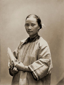 John Thomson - Hongkong girl, 1868–72