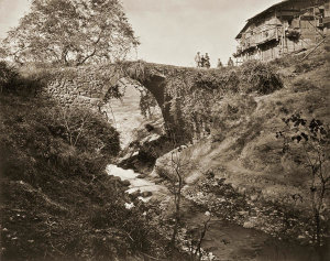 John Thomson - A Rustic Bridge, 1868–1872
