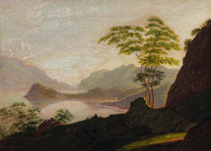 Sophia Amelia Peabody - Villa Menaggio, Lago di Como, 1839–40
