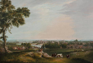 Alvan Fisher - View of Salem from Gallows Hill, 1818