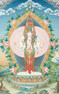Mangal Lama - Thousand-armed Avalokiteshvara (Chenrezig), 2007