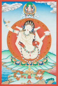 Sunlal Ratna Tamang - White Khechari (Sukhasiddhi Yogini), 2009
