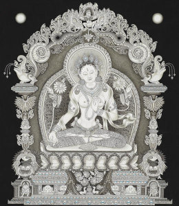 Hari Prasad Vaidya - White Saptalocana Tara, 2011