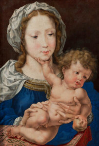 Jan Gossaert - The Virgin and Child, about 1520