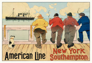 Hendrick Cassiers - American Line – New York, Southampton, 1904