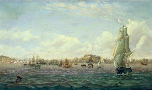 Francis A. Moreland - View of Singapore, 1859
