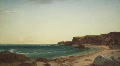 John Frederick Kensett - Forty Steps, Newport, Rhode Island, 1860