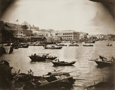 Milton M. Miller - View in Hong Kong, ca. 1863