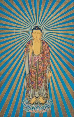 Tanka Bahadur Bal Tamang - Amitabha Radiating Light (Amitabha Buddha), 2005