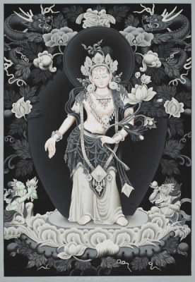 Amrit Dangol - Padmapani Avalokiteshvara (Standing Avalokiteshvara), 2007
