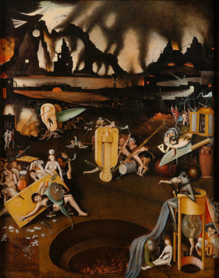 Follower of Hieronymus Bosch - Hell, about 1540–50