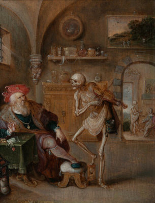 Frans Francken II - Death and a Merchant, 1600–1620