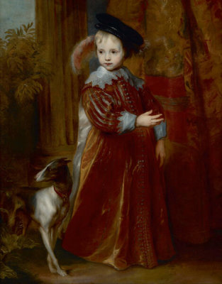 Anthony van Dyck - Portrait of Prince William II of Orange as a Child, about 1631