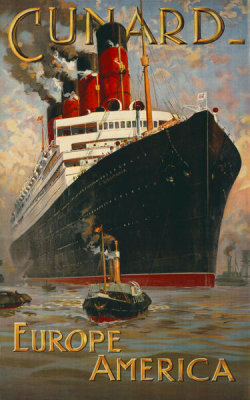 Odin Rosenvinge - Cunard - Europe America, about 1913