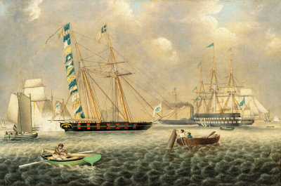 John V. Cornell - U.S. Revenue Cutter Hamilton, 1840